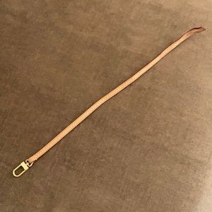 Louis Vuitton Pochette Strap.  Vachetta leather.